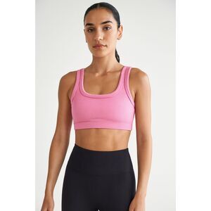 ALO Yoga Pink Tank Top Sports Bra  Women's Size Small
